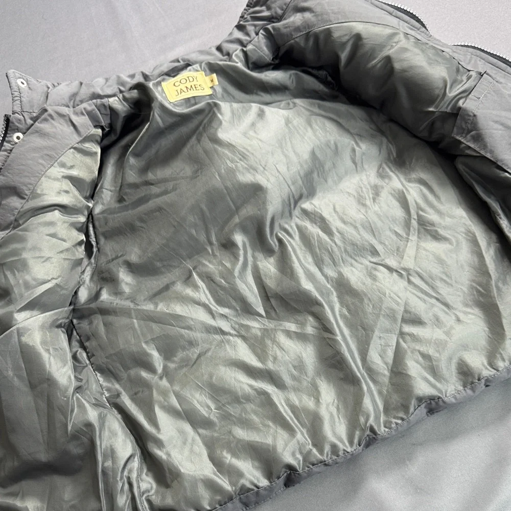 Cody James Kids Youth Puffer Vest‎ Gray Rodeo Size M